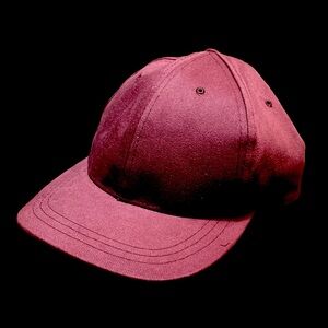 Men’s Women’s Unisex Baseball Cap Low Crown Adjustable Maroon